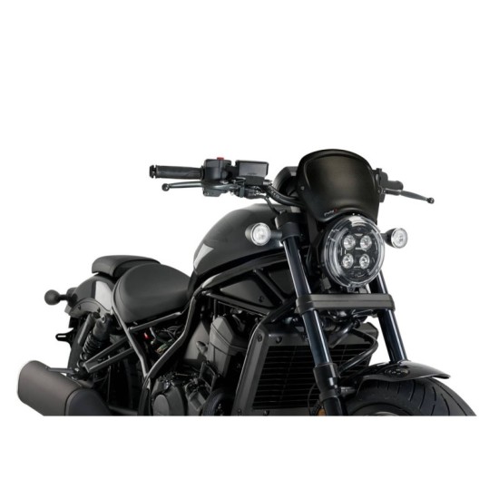 PUIG CARENATURA FRONTALE HONDA CMX1100 REBEL 2021-2023 CARBON LOOK PUIG CARENATURA FRONTALE HONDA CMX1100 REBEL 2021-2023 CARBON LOOK