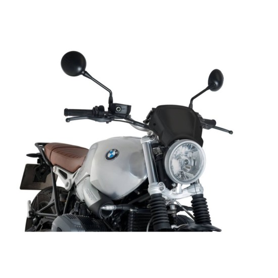 PUIG CARENATURA FRONTALE IN ALLUMINIO BMW R NINE T PURE 2017-2022 NERO PUIG CARENATURA FRONTALE IN ALLUMINIO BMW R NINE T PURE 2017-2022 NERO