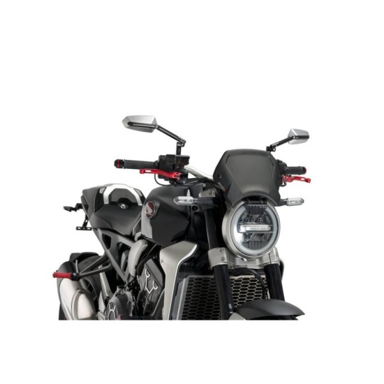 PUIG CARENATURA FRONTALE IN ALLUMINIO HONDA CB1000R NEO SPORTS CAFE 2018-2020 NERO PUIG CARENATURA FRONTALE IN ALLUMINIO HONDA CB1000R NEO SPORTS CAFE 2018-2020 NERO