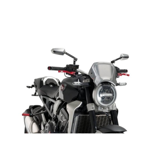 PUIG CARENATURA FRONTALE IN ALLUMINIO HONDA CB1000R NEO SPORTS CAFE 2018-2020 SILVER PUIG CARENATURA FRONTALE IN ALLUMINIO HONDA CB1000R NEO SPORTS CAFE 2018-2020 SILVER