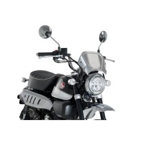 PUIG CARENATURA FRONTALE IN ALLUMINIO HONDA MONKEY 125 2019-2023 SILVER