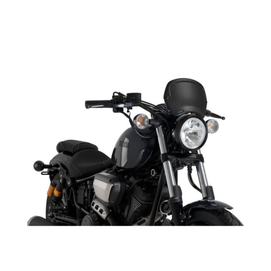 PUIG CARENATURA FRONTALE YAMAHA XV950/R 2014-2021 CARBON LOOK PUIG CARENATURA FRONTALE YAMAHA XV950/R 2014-2021 CARBON LOOK
