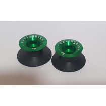 RACINGBIKE SUPPORTI CAVALLETTO SERIE DARK VITI M8 COLORE VERDE - COD. P080DKV - OFFERTA - Materiale: alluminio anodizzato