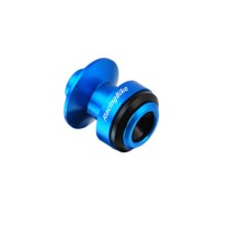 RACINGBIKE SUPPORTI CAVALLETTO VITI M6 COLORE BLU - COD. P010A - OFFERTA - Materiale: alluminio anodizzato lavorato in CNC -