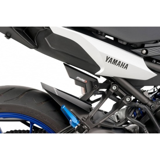 PUIG COVER SERBATOIO FLUIDO FRENO POSTERIORE YAMAHA MT-09 TRACER 2015-2017 CARBON LOOK