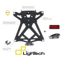 LIGHTECH PORTATARGA REGOLABILE APRILIA DORSODURO 900 2018-2020 LIGHTECH PORTATARGA REGOLABILE APRILIA DORSODURO 900 2018-2020