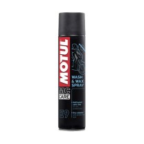 MOTUL SPRAY LUCIDANTE SILICONICO E9 WASH E WAX - 400 ML MOTUL SPRAY LUCIDANTE SILICONICO E9 WASH E WAX - 400 ML