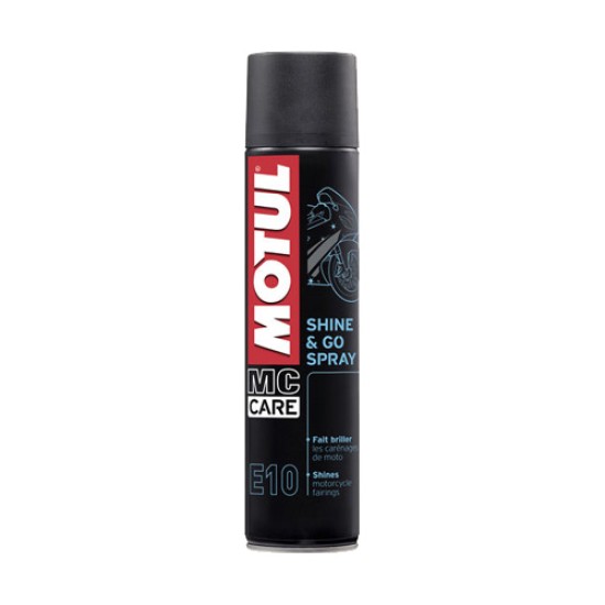 MOTUL SPRAY LUCIDANTE SILICONICO E10 SHINE E GO - 400 ML