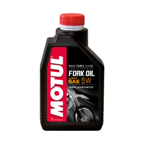 MOTUL OLIO FORCELLE FORK OIL FACTORY LINE 100% SINTETICO - 5W - 1 LT