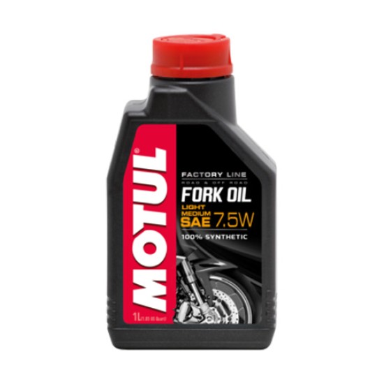 MOTUL OLIO FORCELLE FORK OIL FACTORY LINE 100% SINTETICO - 7.5W - 1 LT