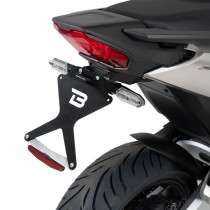 BARRACUDA PORTATARGA REGOLABILE PER FRECCE ORIGINALI HONDA FORZA 750 2021-2022 BARRACUDA PORTATARGA REGOLABILE PER FRECCE ORIGINALI HONDA FORZA 750 2021-2022