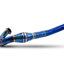 TEKMO COLLETTORE TITANIO BLU HUSQVARNA 701 SM / SUPERMOTO / ENDURO