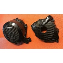 CIARLO KIT CARTER FRIZIONE + STATORE CARBONIO HUSQVARNA 701 SUPERMOTO 2016-2025 CIARLO KIT CARTER FRIZIONE + STATORE CARBONIO HUSQVARNA 701 SUPERMOTO 2016-2025