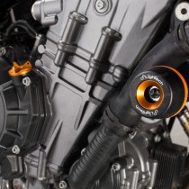 LIGHTECH TAMPONI PARATELAIO CARENA KTM DUKE 890 2021-2024 + INSERTI + GOMMINI