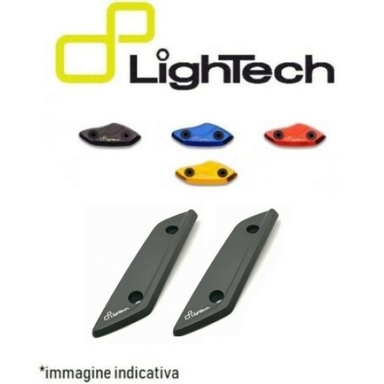 LIGHTECH COPPIA TAPPI FORO SPECCHIETTI SPECCHIO ERGAL YAMAHA TMAX 560 2022